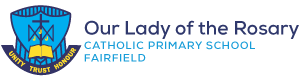 Our Lady of the Rosary Catholic Primary School Fairfield Logo